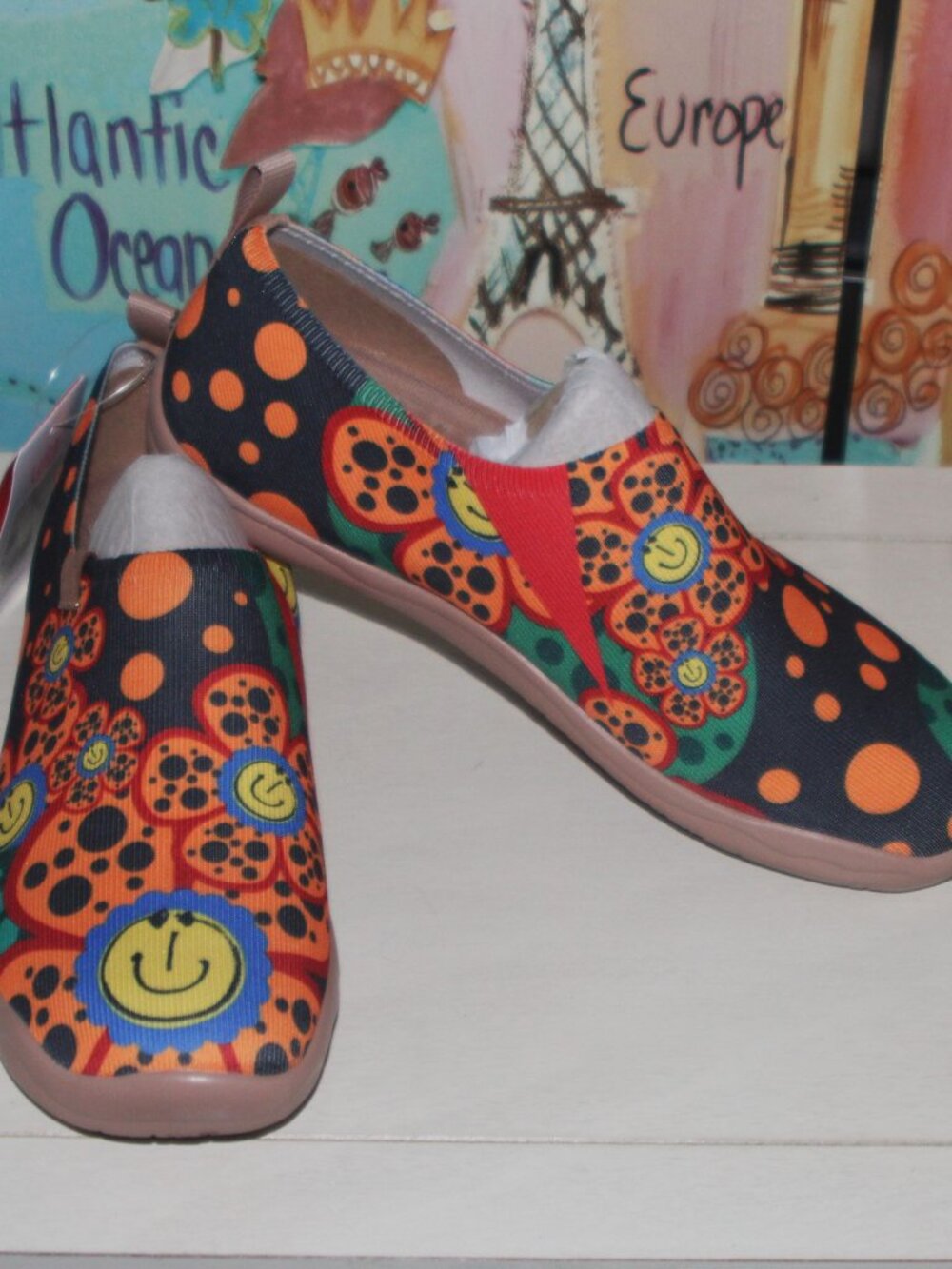 NIB UIN "INFINITE FANTASY" SLIP ON SHOES 9 1/2 (41)